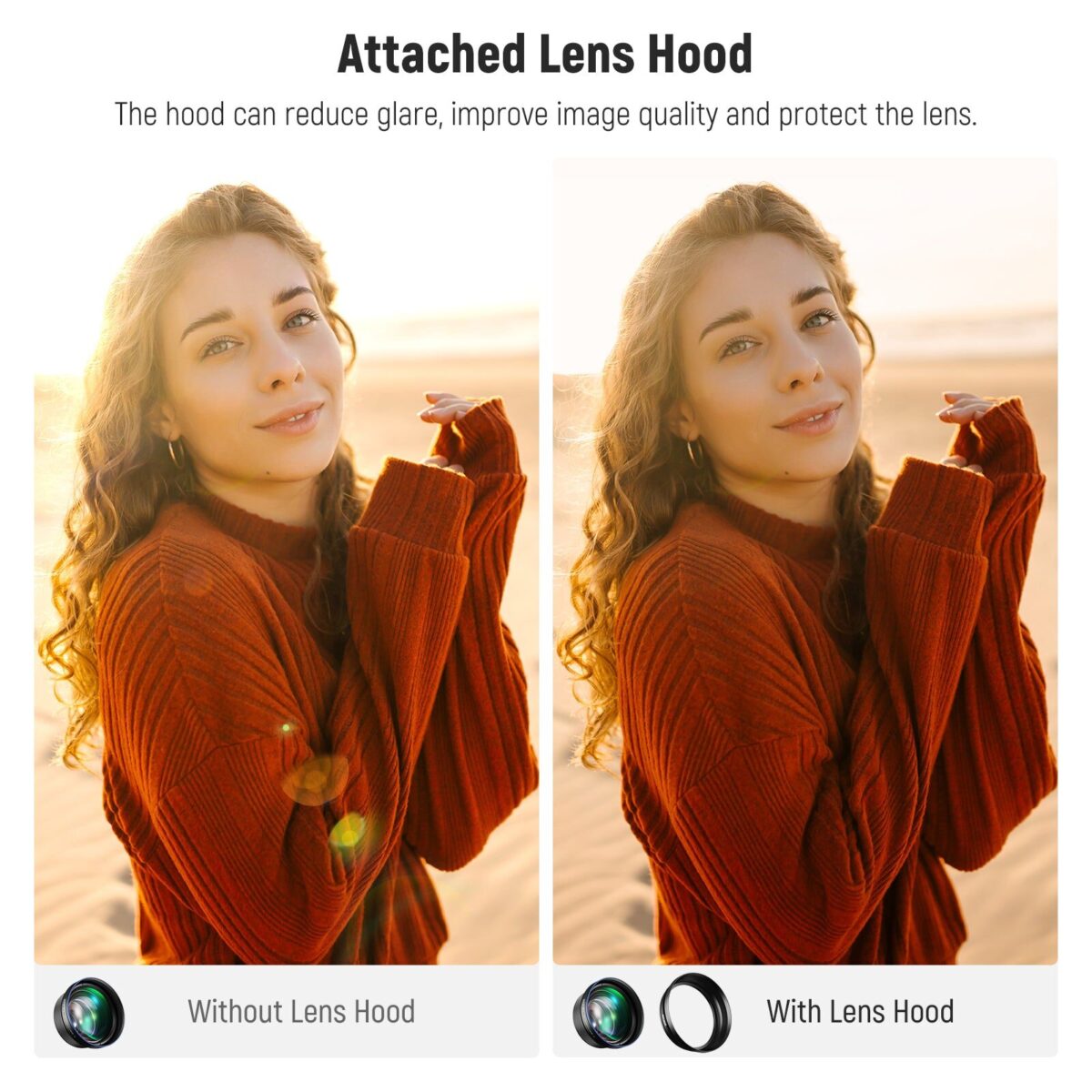 NEEWER LS 59 85mm HD Telephoto Phone Lens (2)