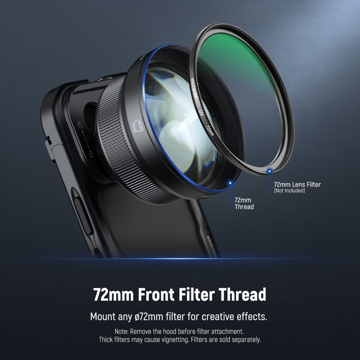 NEEWER LS 59 85mm HD Telephoto Phone Lens (6)