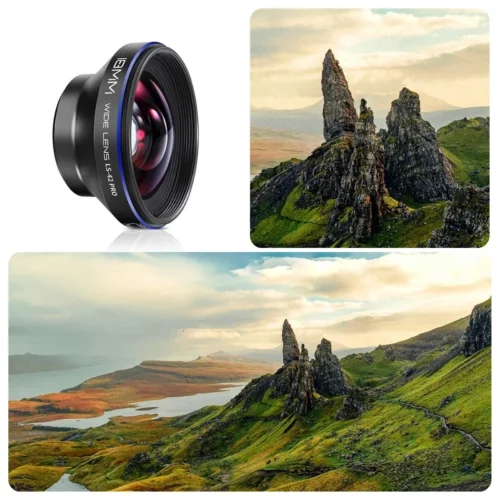 NEEWER เลนส์มุมกว้าง LS-42 Pro 18mm Wide Angle Lens เลนส์มือถือ กว้าง 100° พร้อม Adapter Filter 67mm