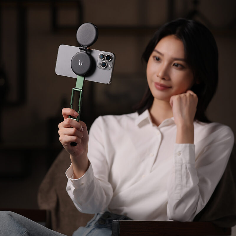 Ulanzi MA60 Foldable Magnetic Phone Tripod ขาตั้งสมาร์ทโฟน ขาตั้ง Magsafe