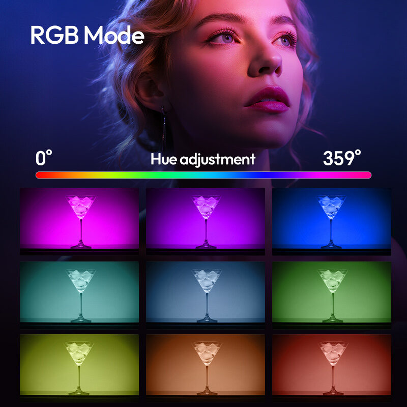 Ulanzi C10RGB Pocket Power 10W RGB Video Light ไฟ LED RGB หนีบมือถือ ไฟเซลฟี่ ขนาดกะทัดรัด 10W