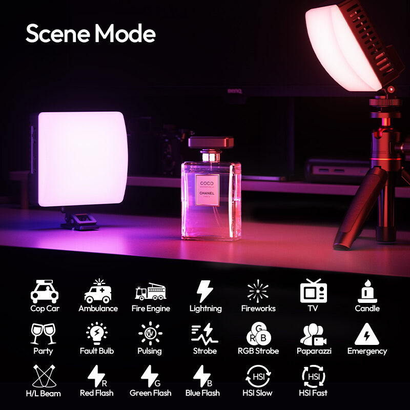 Ulanzi C10RGB Pocket Power 10W RGB Video Light ไฟ LED RGB หนีบมือถือ ไฟเซลฟี่ ขนาดกะทัดรัด 10W