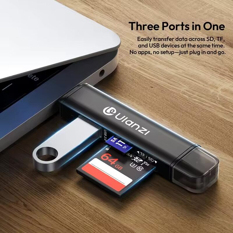 Ulanzi CR1 3 in 1 USB Card Reader ตัวอ่านการ์ด