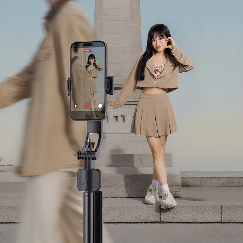 Ulanzi TT23 Auto Tracking Selfie Stick Tripod ไม้เซลฟี่ ขาตั้งกล้อง ขาตั้งมือถืออัจฉริยะ พร้อมระบบติดตาม AI อัตโนมัติ