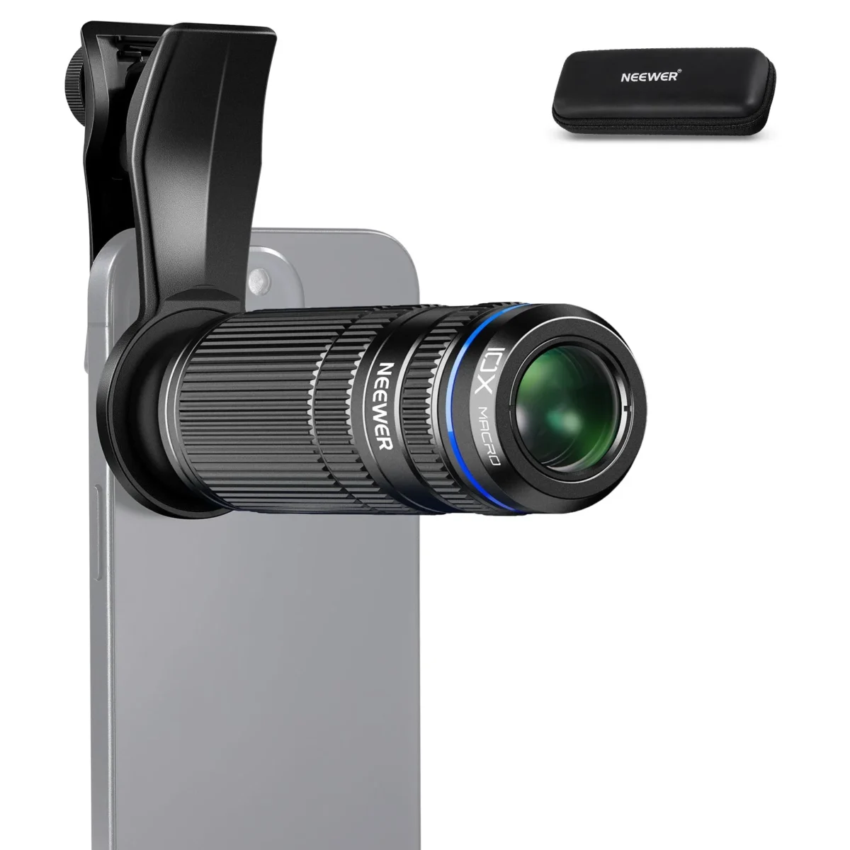 1 NEEWER LS 36 Ultra 7X Telephoto Lens with 10X Macro เลนส์เทเลโฟโต้ 7X และมาโคร 10X สำหรับสมาร์ทโฟน