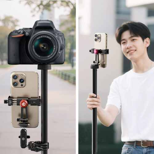 Ulanzi ma51 quickclip phone clamp ที่หนีบโทรศัพท์ หัวจับมือถือ หัวจับ iphone 17 16 15 แบบปรับได้ พร้อมระบบล็อกเร็ว 10
