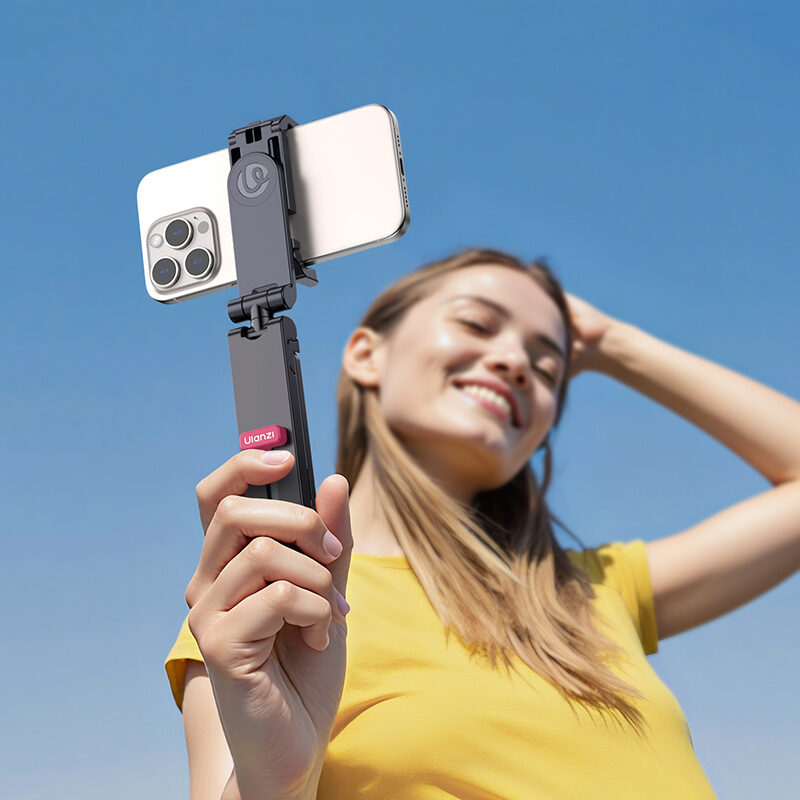 Ulanzi MA89 Phone Holder Mount with Clamp ขาตั้งมือถือ ที่วางโทรศัพท์แบบหนีบ ไม้เซลฟี่ 3in1