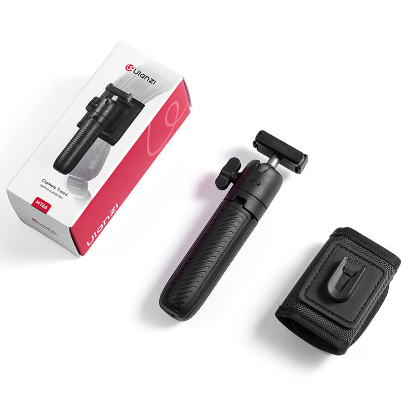 Ulanzi MT66 ClipMate Tripod with Action Connector ขาตั้งกล้อง อเนกประสงค์ 3in1 พร้อม DJI Action 5 Pro Mount และ Velcro Strap