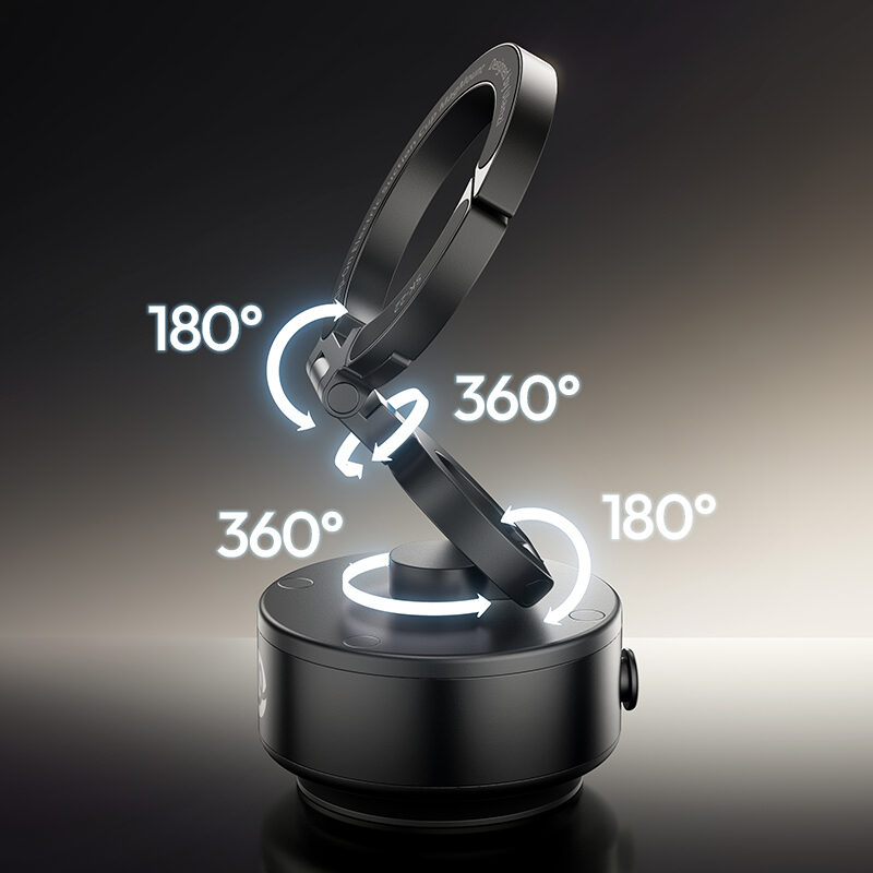 Ulanzi SK 22 Clip On Electric Suction Cup MagMount ที่วางโทรศัพท์ แม่เหล็กดูดไฟฟ้า ขาตั้ง Magsafe พร้อม MagLock Hook