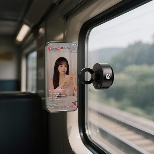 Ulanzi sk 22 clip on electric suction cup magmount ที่วางโทรศัพท์ แม่เหล็กดูดไฟฟ้า ขาตั้ง magsafe พร้อม maglock hook 7