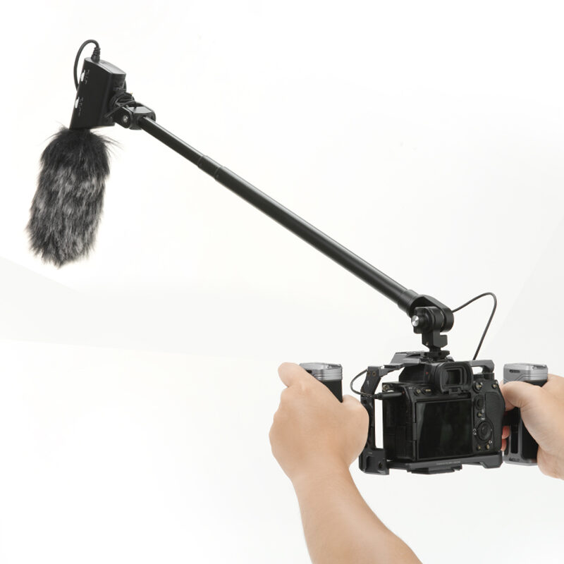 Ulanzi ZJ08 Mic Boom Pole Arm แขนไมโครโฟน แขน Boom ต่อไมค์ ยืดหดได้ ระดับมืออาชีพ