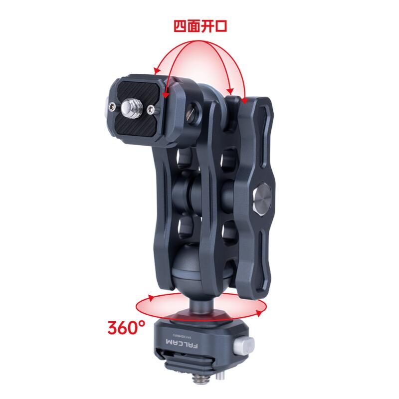 FALCAM F22 Thread Adapter Kit V2 (NATO Compatible) Quick Release Base Plate ระบบ NATO น้ำหนักเบา 25g (1 (5)