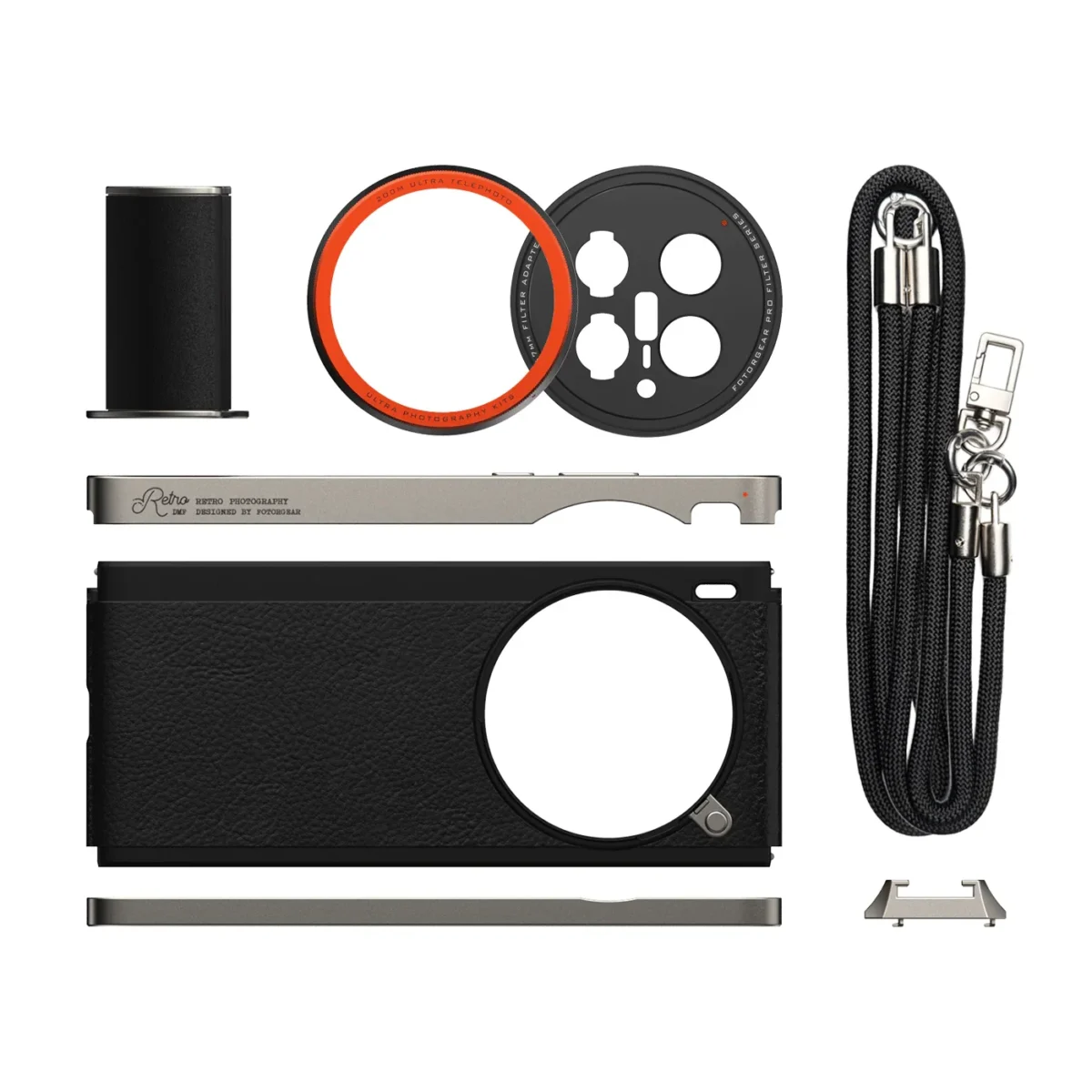 Fotorgear Retro Photography Kit for Vivo X200 Ultra ชุดเคสกล้องวินเทจ สำหรับ Vivo X200 Ultra