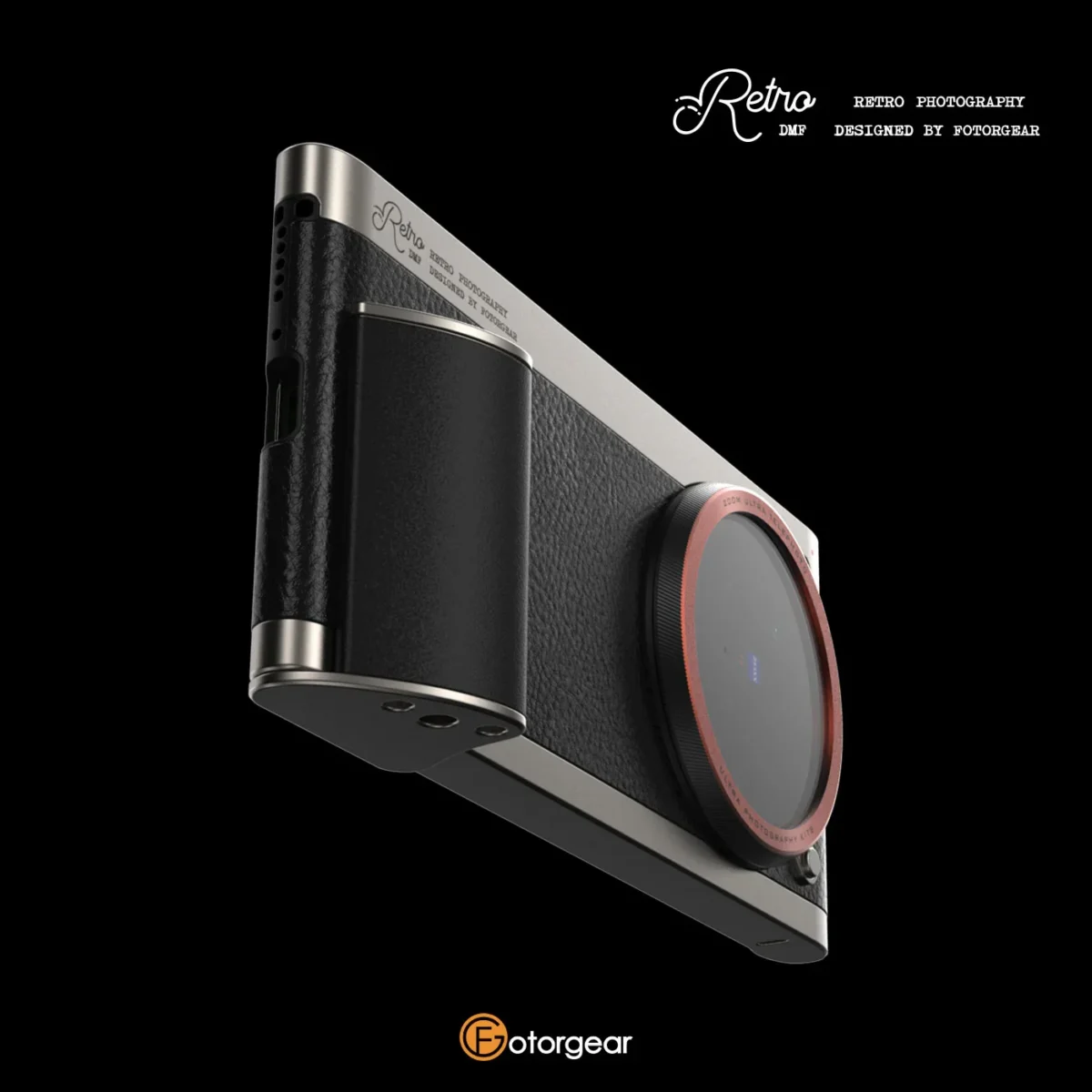 Fotorgear Retro Photography Kit for Vivo X200 Ultra ชุดเคสกล้องวินเทจ สำหรับ Vivo X200 Ultra