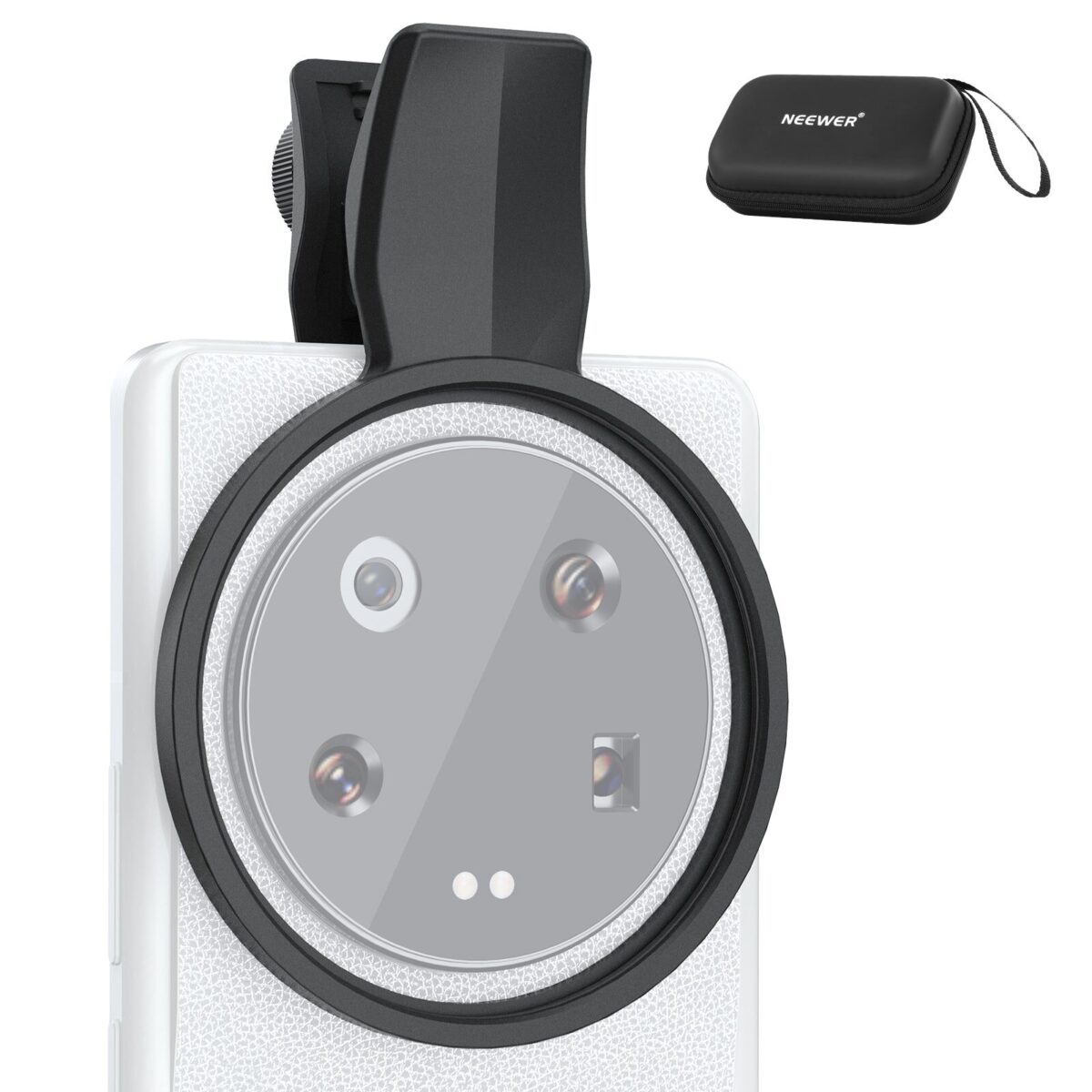 NEEWER LA008 67mm Phone Filter Clamp คลิปยึดฟิลเตอร์ 67mm สำหรับสมาร์ทโฟน รองรับ iPhone และ Android