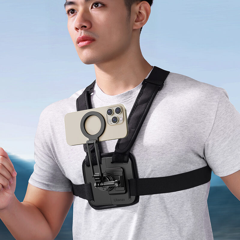 Ulanzi MG14 Magnetic Neck Mount for Phones ขาตั้งคล้องคอแม่เหล็กสำหรับสมาร์ทโฟน ถ่ายภาพ POV แฮ (7)
