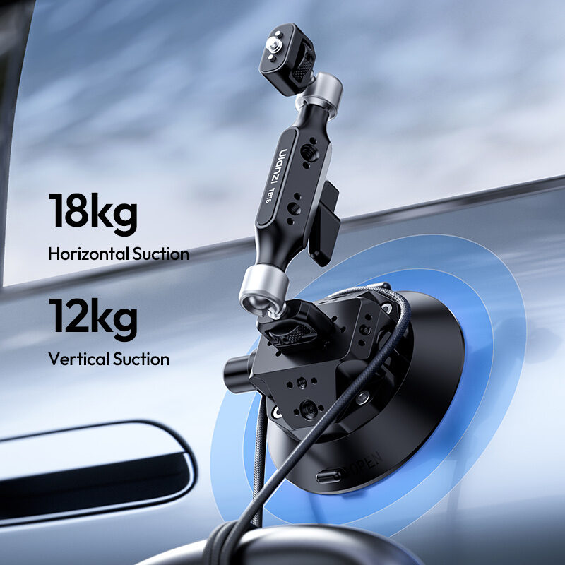 Ulanzi TB15 Suction Cup Mount ขาตั้งกล้อง แบบสูญญากาศ ขาตั้งกล้องติดรถ