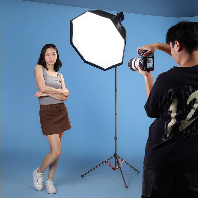 Ulanzi T230 Reversible Leg Light Stand ขาตั้งไฟ คาร์บอนไฟเบอร์ น้ำหนักเบา สูง 2.3 เมตร ขาตั้งกล้อง ไม้เซลฟี่ แขนบูม