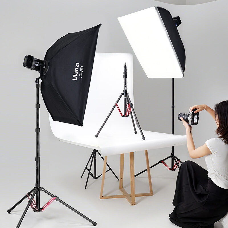 Ulanzi t230 reversible leg light stand ขาตั้งไฟ คาร์บอนไฟเบอร์ น้ำหนักเบา สูง 2.3 เมตร ขาตั้งกล้อง ไม้เซลฟี่ แขนบูม 16