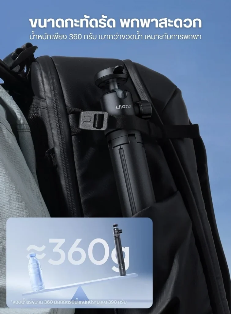 Ulanzi TT24 Cka Quick Release Selfie Stick ไม้เซลฟี่ ขาตั้งกล้อง ระบบปลดเร็ว Cka (11)