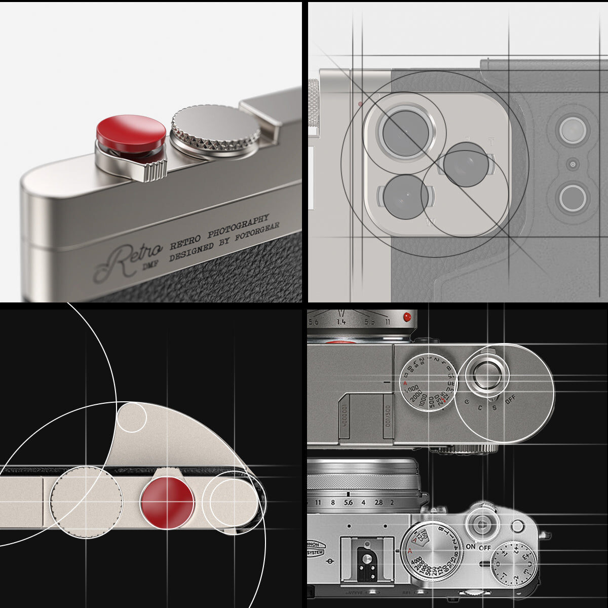 Fotorgear iphone 17 series retro photography kits