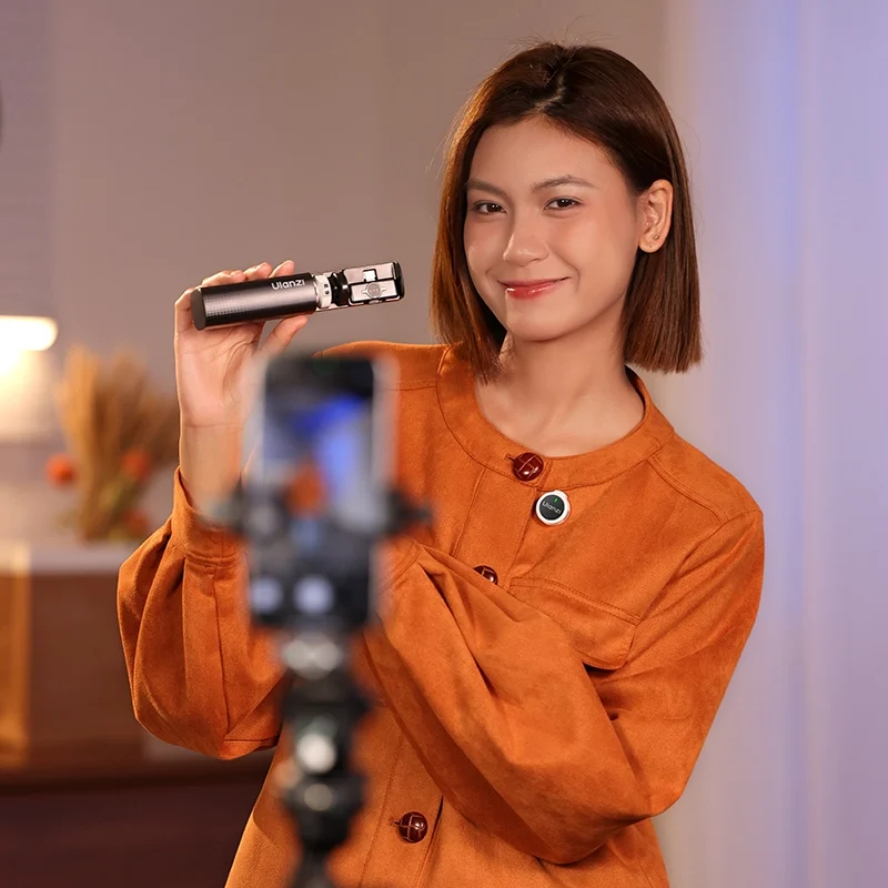 Ulanzi A21 Wireless Microphone ไมโครโฟนไร้สายขนาดกระดุมพร้อม AI Noise Re (14)