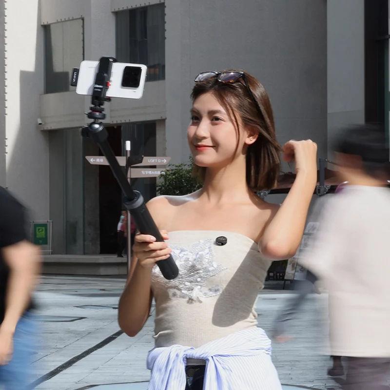 Ulanzi A21 Wireless Microphone ไมโครโฟนไร้สายขนาดกระดุมพร้อม AI Noise Re (15)