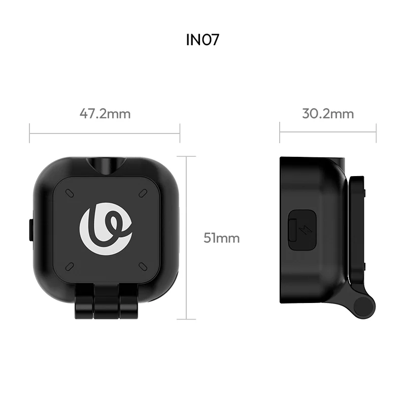 Ulanzi IN07 Magnetic Fill Light for Insta360 Go Ultra Mini ไฟเติมแสงแม่เหล็กขน (26)