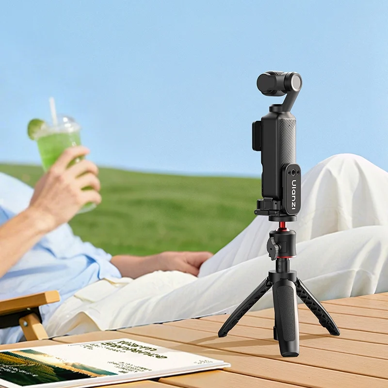 Ulanzi PK16 Quick Release Magnetic Base for DJI Pocket 3 ฐานแม่เหล็กปล่อยเร็วสำหรับ DJI Pocket 3 พร้อมพอร์ (8)