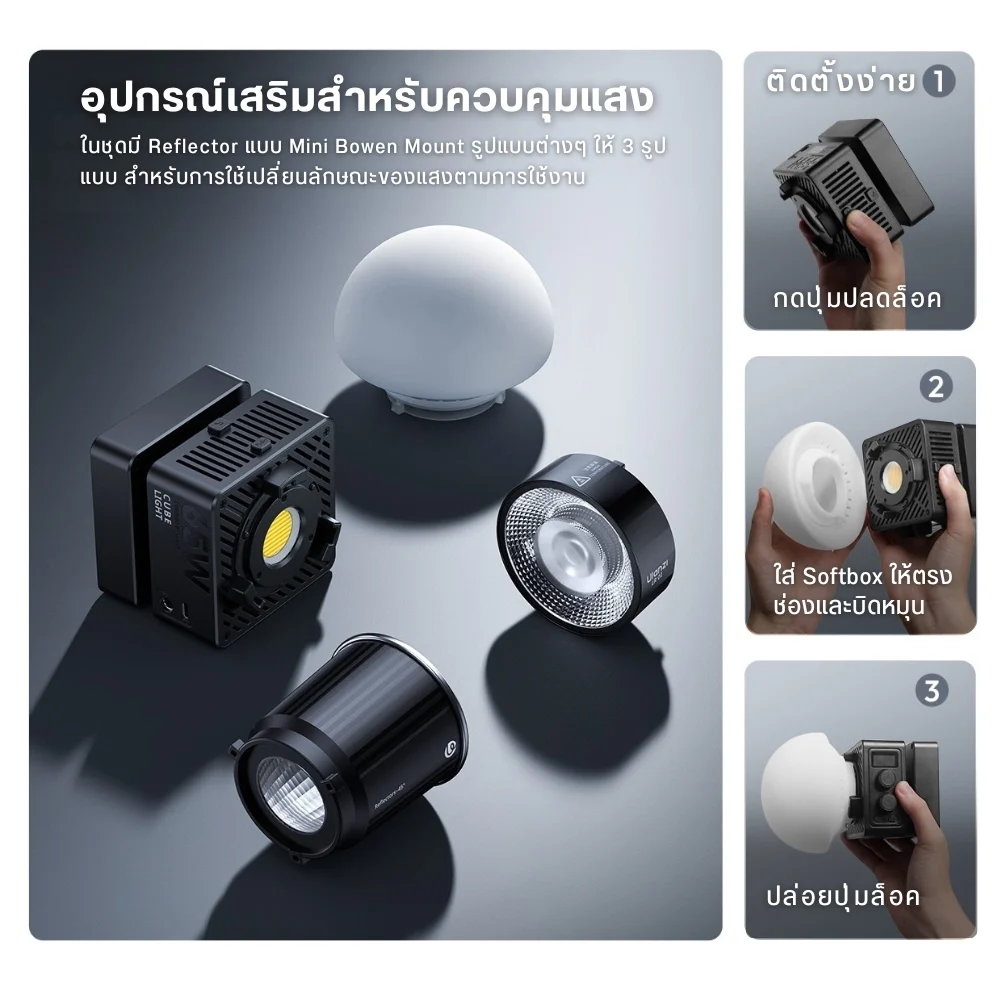 Ulanzi EC65 65W Cube Light