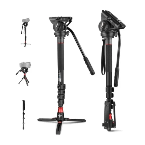 Neewer GM76 Aluminum Monopod with Fluid Head (11)