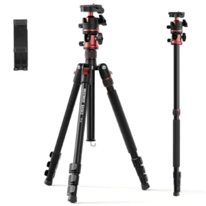 NEEWER TP16 Tripod 180cm ขาตั้งกล้อง  แปลงเป็น Monopod ได้ ขาตั้ง 2in1 ปรับ Center Column ได้ 180° พร้อม Ball Head 360° รองรับ DSLR และมือถือ