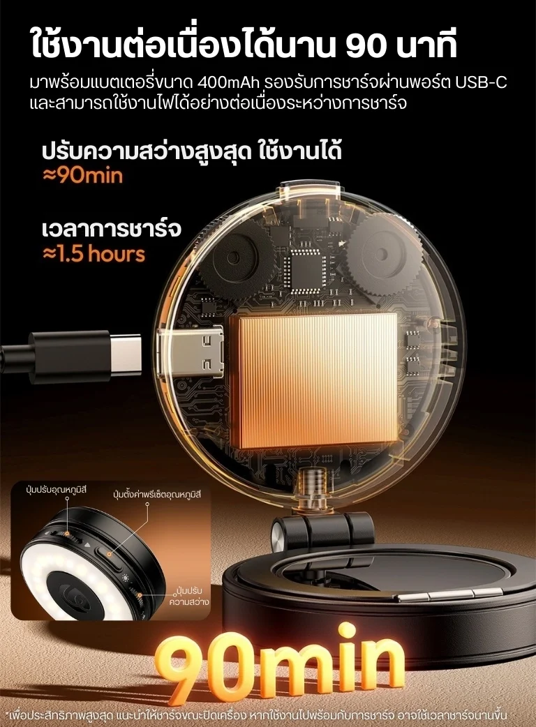 Uanzi LM23 Magsafe Light Selfie (12)