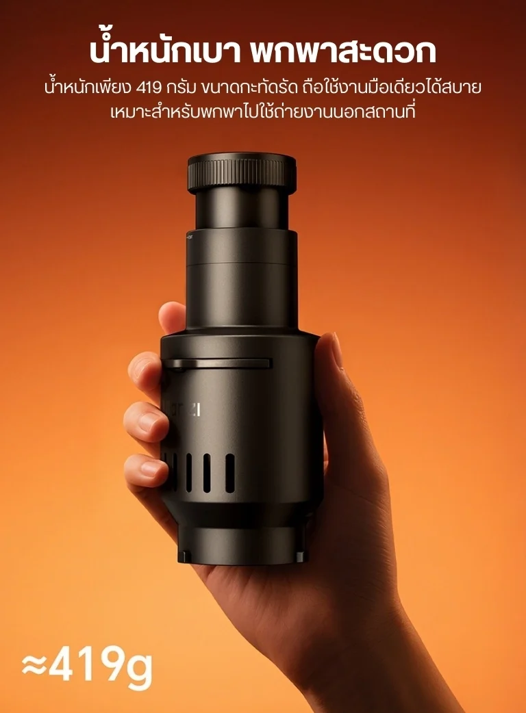 Ulanzi Las007 Optical Snoot Mini Bowen Mount (8)