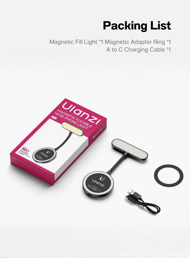 Ulanzi M10 Magsafe LED Light (10)