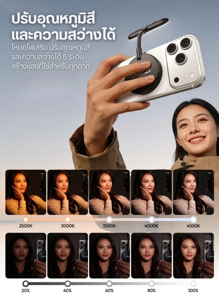 Ulanzi M10 Magsafe LED Light (7)