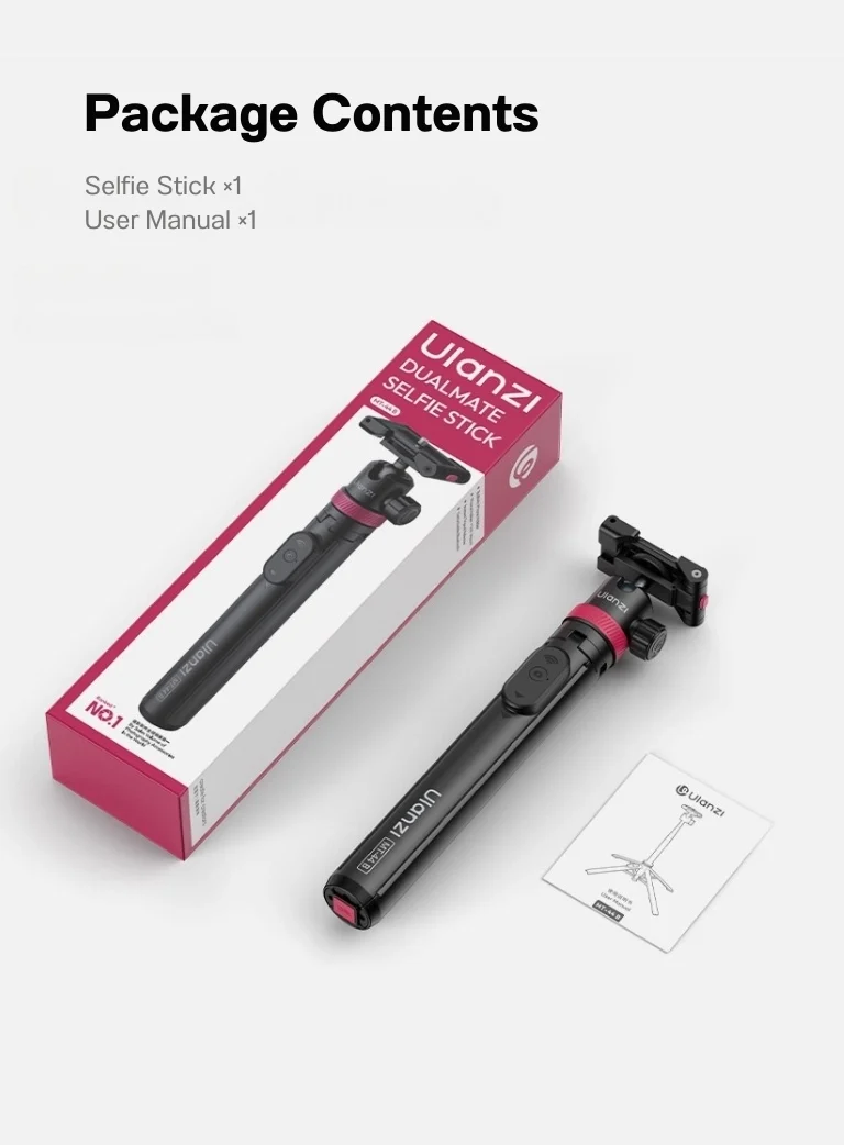 Ulanzi MT44B Monopod Selfie For Smartphone V2 (11)
