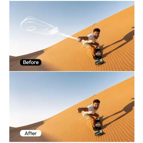 Ulanzi MT98 Invisible Selfie Stick for Insta360 15