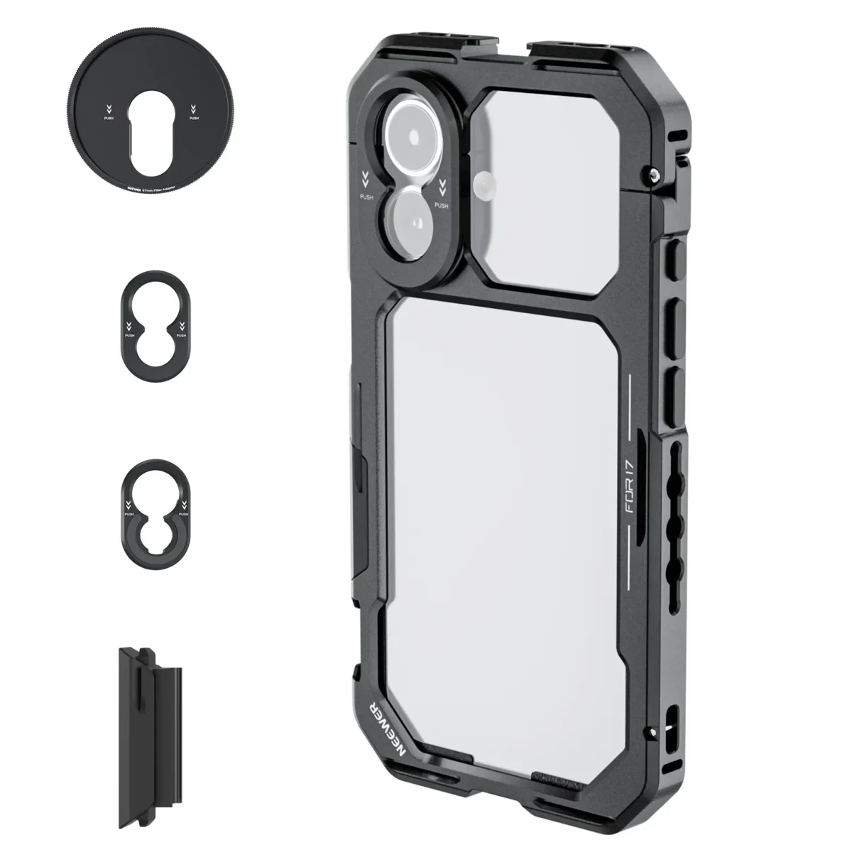 1 NEEWER PA158 Phone Cage Compatible with iPhone
