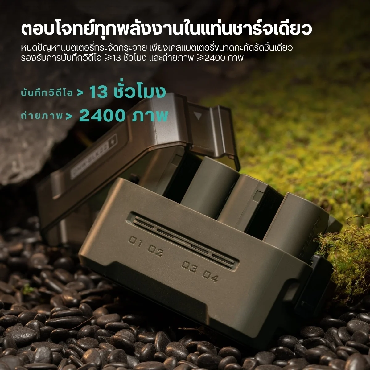 Tilta Portable Charging Station for DMW BLK22 (4 Channel) (5)