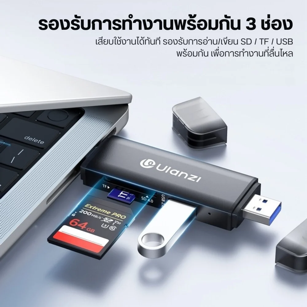 Ulanzi CR3 3in1 USB Card Reader 4.0 (4)