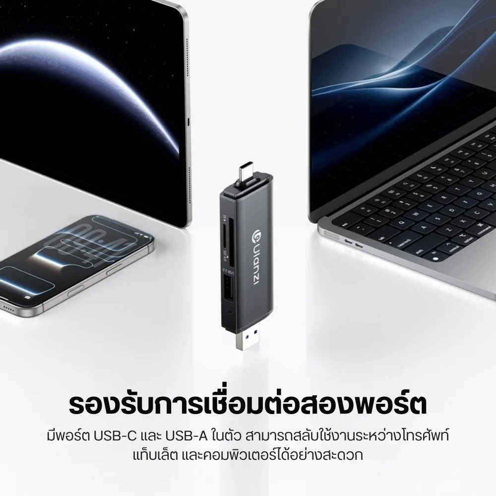 Ulanzi CR3 3in1 USB Card Reader 4.0 (6)