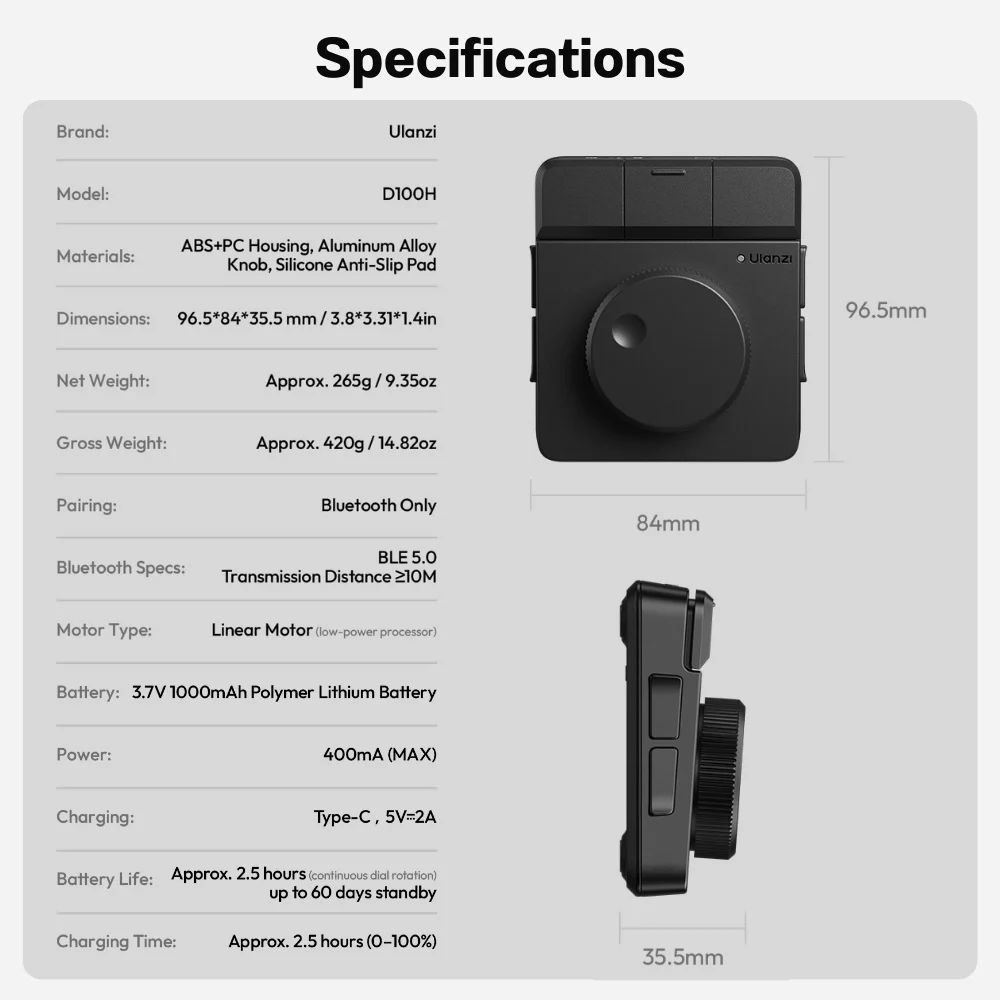 Ulanzi D100H Dial Creative Controller (16)