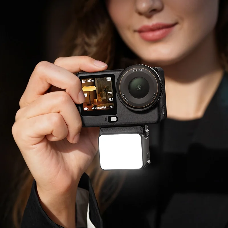 Ulanzi LM24 Mini LED Fill Light II for DJI Action 6 DJI Nano 4