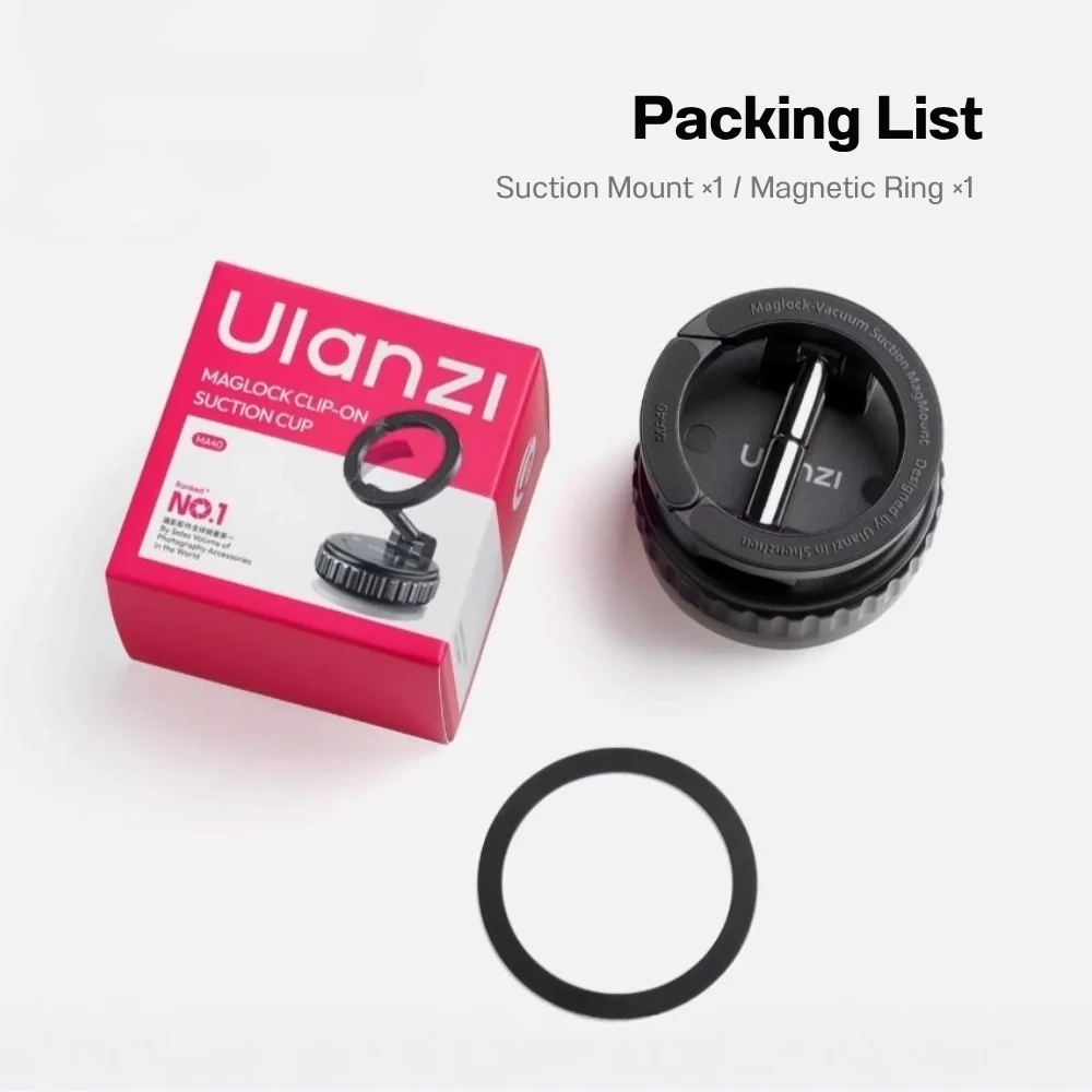 Ulanzi MA40 Maglock Suction Mount (10)