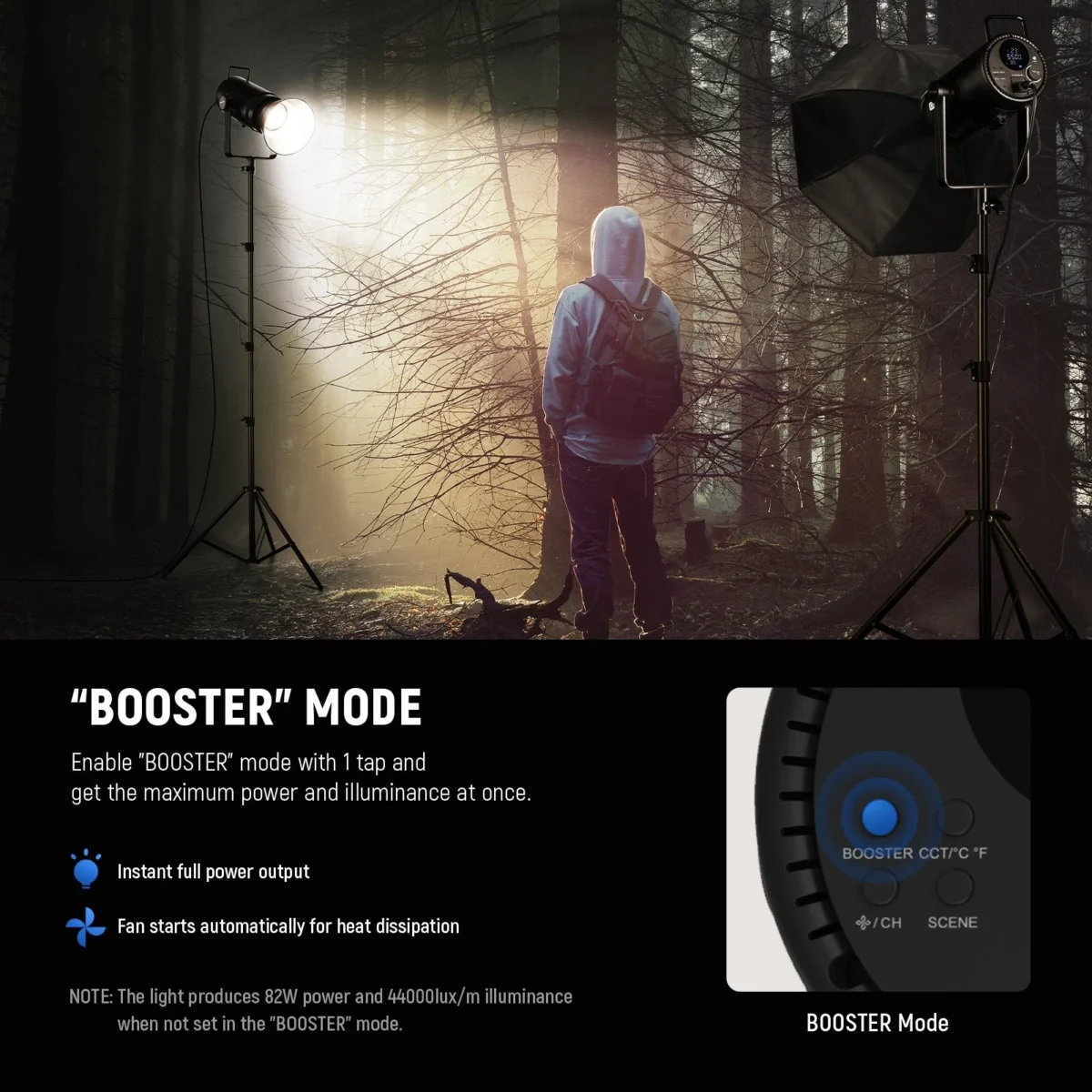 3 NEEWER CB300B 320W Bi Color LED Video Light