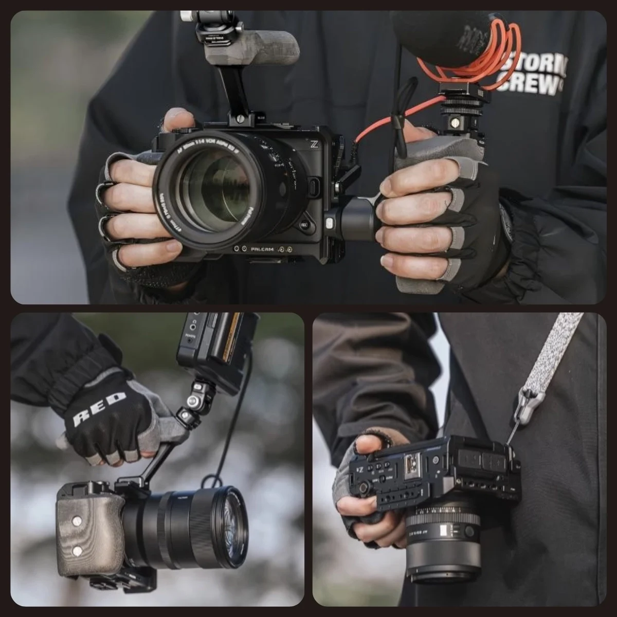 Falcam F22&F38 Quick Release Camera Cage for Nikon ZR (11)