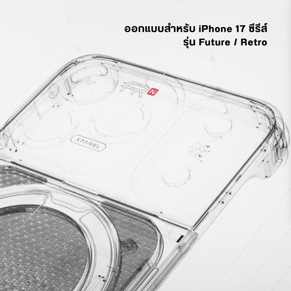 Fotorgear เคส iPhone 17 Series FR T-Mount 67mm Modular เคส Magsafe พร้อมช่องต่อเลนส์เสริม
