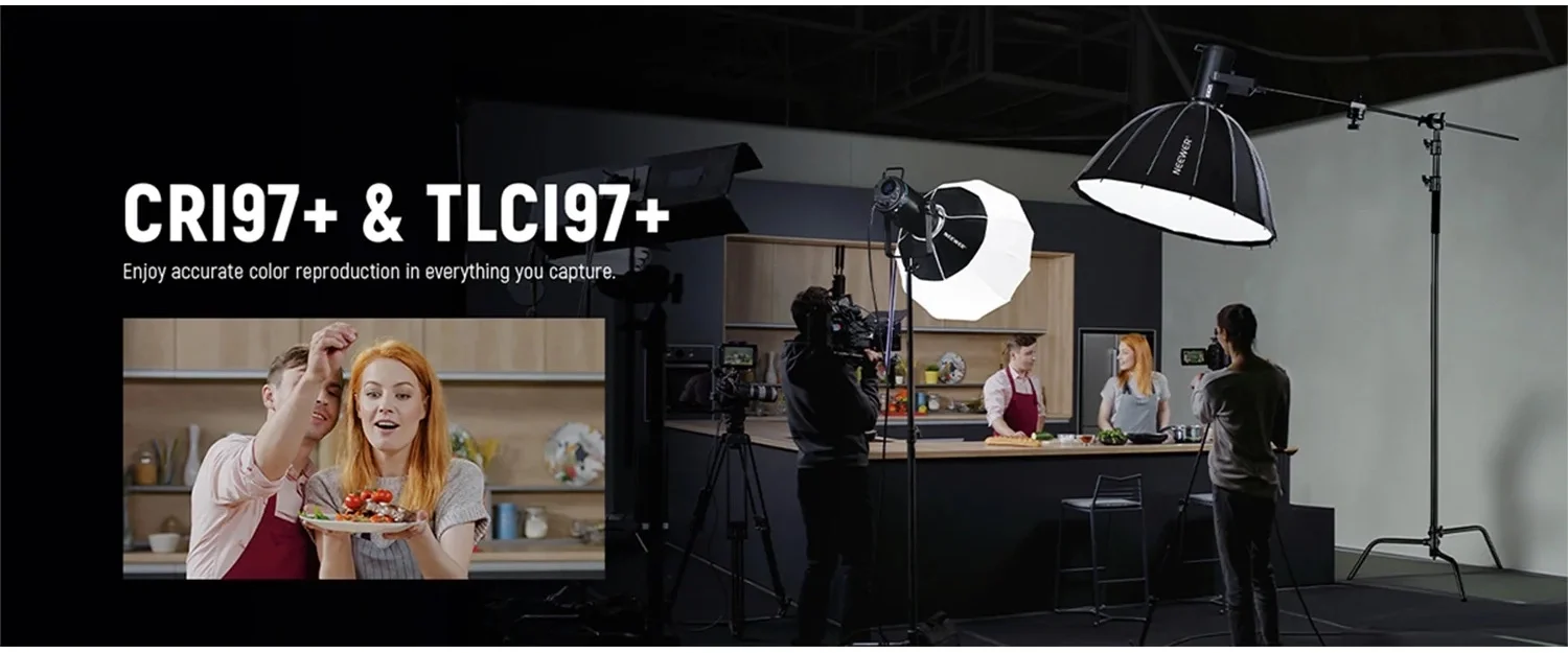 NEEWER CB300B 320W Bi Color LED Video Light 3 0