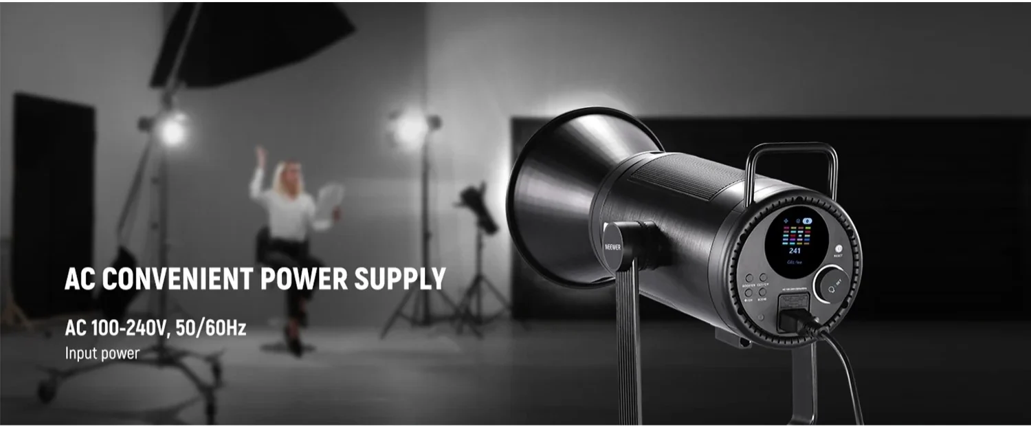 NEEWER CB300C 300W COB RGBWW LED Video Light 6 0